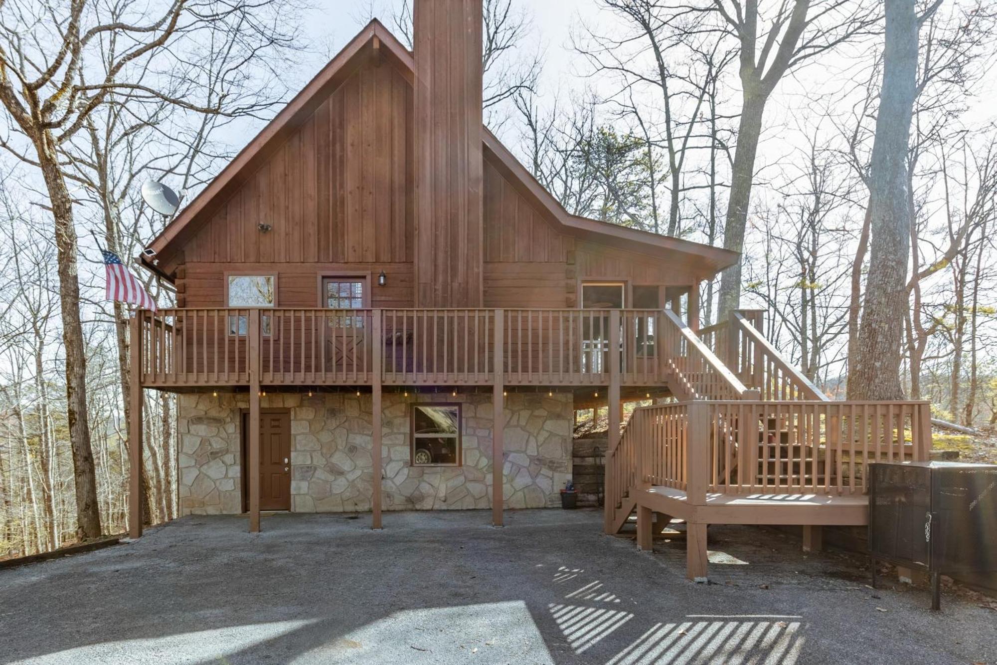 Dudley II By Avantstay Comfortable Cabin W Hot Tub Views Pigeon Forge Eksteriør billede